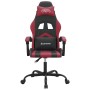 Silla gaming cuero sintético negro y rojo vino tinto en Sillas gaming | Comprar online en Foru.es