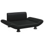 Cama para perros de cuero sintético negra 70x45x28 cm de vidaXL, Camas para perros - Ref: Foro24-172001, Precio: 70,77 €, Des...