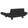 Cama para perros de cuero sintético negra 70x45x28 cm de vidaXL, Camas para perros - Ref: Foro24-172001, Precio: 69,50 €, Des...