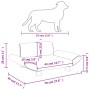Cama para perros de cuero sintético negra 70x45x28 cm de vidaXL, Camas para perros - Ref: Foro24-172001, Precio: 70,77 €, Des...