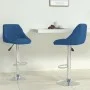 Taburete de cocina 2 unidades de terciopelo azul de vidaXL, Taburetes de cocina - Ref: Foro24-335309, Precio: 140,32 €, Descu...