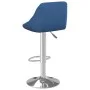 Taburete de cocina 2 unidades de terciopelo azul de vidaXL, Taburetes de cocina - Ref: Foro24-335309, Precio: 140,32 €, Descu...