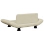 Cama para perros de cuero sintético crema 70x45x28 cm de vidaXL, Camas para perros - Ref: Foro24-172002, Precio: 70,77 €, Des...