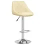 Küchenhocker 2 Einheiten cremefarbenes Kunstleder von vidaXL, Küchenhocker - Ref: Foro24-335183, Preis: 142,82 €, Rabatt: %