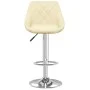 Taburetes de cocina 2 unidades cuero sintético color crema de vidaXL, Taburetes de cocina - Ref: Foro24-335183, Precio: 142,8...