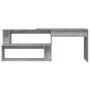 Escritorio esquina madera contrachapada gris Sonoma 200x50x76cm de vidaXL, Escritorios - Ref: Foro24-815424, Precio: 96,73 €,...