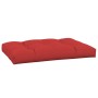 Cojín para sofá de palets de tela rojo 120x80x12 cm en Decoración | Comprar online en Foru.es
