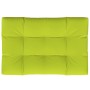 Cojín para sofá de palets de tela verde claro 120x80x12 cm en Decoración | Comprar online en Foru.es