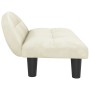 Cama para perros de terciopelo crema 70x52x30 cm de vidaXL, Camas para perros - Ref: Foro24-171944, Precio: 63,07 €, Descuent...