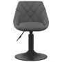 Silla de comedor de terciopelo gris oscuro de vidaXL, Sillas de comedor - Ref: Foro24-3088814, Precio: 78,80 €, Descuento: %
