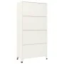 Gray and blue steel locker 90x45x180 cm by vidaXL, Lockers and storage cabinets - Ref: Foro24-339802, Price: 325,53 €, Discou...