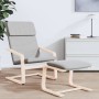 Sillón de relax de tela gris claro de vidaXL, Sillones - Ref: Foro24-351051, Precio: 84,88 €, Descuento: %