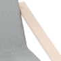 Sillón de relax de tela gris claro de vidaXL, Sillones - Ref: Foro24-351051, Precio: 84,88 €, Descuento: %