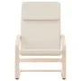 Sillón de relax de tela color crema de vidaXL, Sillones - Ref: Foro24-351050, Precio: 80,55 €, Descuento: %