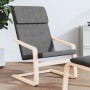 Sillón de relax de tela gris oscuro de vidaXL, Sillones - Ref: Foro24-351052, Precio: 89,39 €, Descuento: %