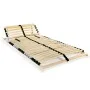 Somier de láminas con 28 listones 7 regiones 70x200 cm de vidaXL, Camas y somieres - Ref: Foro24-246449, Precio: 93,04 €, Des...