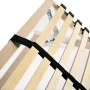Somier de láminas con 28 listones 7 regiones 70x200 cm de vidaXL, Camas y somieres - Ref: Foro24-246449, Precio: 93,04 €, Des...