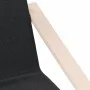 Sillón de relax de tela negro de vidaXL, Sillones - Ref: Foro24-351055, Precio: 96,68 €, Descuento: %