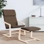 Sillón de relax de tela marrón oscuro de vidaXL, Sillones - Ref: Foro24-351056, Precio: 80,55 €, Descuento: %