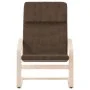 Sillón de relax de tela marrón oscuro de vidaXL, Sillones - Ref: Foro24-351056, Precio: 80,55 €, Descuento: %