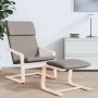 Sillón de relax de tela gris taupe de vidaXL, Sillones - Ref: Foro24-351057, Precio: 80,44 €, Descuento: %