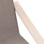Sillón de relax de tela gris taupe de vidaXL, Sillones - Ref: Foro24-351057, Precio: 80,44 €, Descuento: %