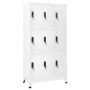 Taquilla de acero blanco 90x45x180 cm de vidaXL, Taquillas y armarios de almacenamiento - Ref: Foro24-339804, Precio: 407,69 ...