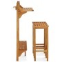 Juego de bar de balcón 3 piezas madera maciza de acacia de vidaXL, Conjuntos de jardín - Ref: Foro24-310254, Precio: 162,90 €...