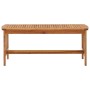 Mesa de centro de madera maciza de acacia 102x50x43 cm de vidaXL, Mesas de centro - Ref: Foro24-310255, Precio: 81,05 €, Desc...