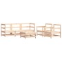 Juego de muebles de jardín 6 piezas y cojines madera maciza de vidaXL, Conjuntos de jardín - Ref: Foro24-3185815, Precio: 469...