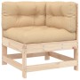 Juego de muebles de jardín 6 piezas y cojines madera maciza de vidaXL, Conjuntos de jardín - Ref: Foro24-3185815, Precio: 469...