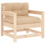 Juego de muebles de jardín 6 piezas y cojines madera maciza de vidaXL, Conjuntos de jardín - Ref: Foro24-3185815, Precio: 469...