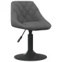 Sillas de comedor giratorias 6 unidades terciopelo gris oscuro de vidaXL, Sillas de comedor - Ref: Foro24-3088803, Precio: 33...