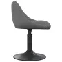 Sillas de comedor giratorias 6 unidades terciopelo gris oscuro de vidaXL, Sillas de comedor - Ref: Foro24-3088803, Precio: 33...