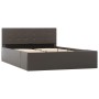 Cama canapé hidráulica cuero sintético gris 120x200 cm de vidaXL, Camas y somieres - Ref: Foro24-285524, Precio: 339,26 €, De...