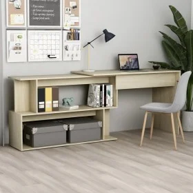 Eckschreibtisch aus Eichensperrholz 200x50x76 cm von vidaXL, Schreibtische - Ref: Foro24-801101, Preis: 95,38 €, Rabatt: %