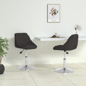 Sillas de comedor 2 unidades cuero sintético negro de vidaXL, Sillas de comedor - Ref: Foro24-335160, Precio: 124,81 €, Descu...