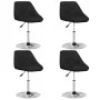 Sillas de comedor 4 unidades cuero sintético negro de vidaXL, Sillas de comedor - Ref: Foro24-3088636, Precio: 231,58 €, Desc...