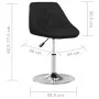 Sillas de comedor 6 unidades cuero sintético negro de vidaXL, Sillas de comedor - Ref: Foro24-3088646, Precio: 344,95 €, Desc...