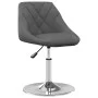 Sillas de comedor giratorias 4 unidades terciopelo gris oscuro de vidaXL, Sillas de comedor - Ref: Foro24-3088759, Precio: 22...