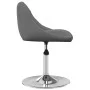 Sillas de comedor giratorias 4 unidades terciopelo gris oscuro de vidaXL, Sillas de comedor - Ref: Foro24-3088759, Precio: 22...