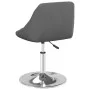 Sillas de comedor giratorias 4 unidades terciopelo gris oscuro de vidaXL, Sillas de comedor - Ref: Foro24-3088759, Precio: 22...
