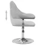 Silla de comedor giratoria 6 uds terciopelo gris claro de vidaXL, Sillas de comedor - Ref: Foro24-3088769, Precio: 332,07 €, ...