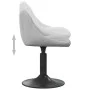 Sillas de comedor giratorias 6 uds de terciopelo gris claro de vidaXL, Sillas de comedor - Ref: Foro24-3088802, Precio: 342,5...