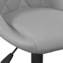 Sillas de comedor giratorias 6 uds de terciopelo gris claro de vidaXL, Sillas de comedor - Ref: Foro24-3088802, Precio: 342,5...