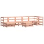 Juego de muebles jardín 8 pzas y cojines madera abeto Douglas de vidaXL, Conjuntos de jardín - Ref: Foro24-3185876, Precio: 8...