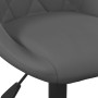 Sillas de comedor giratorias 2 unidades terciopelo gris oscuro de vidaXL, Sillas de comedor - Ref: Foro24-335328, Precio: 122...