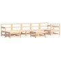 Juego de muebles de jardín 8 pzas y cojines madera maciza de vidaXL, Conjuntos de jardín - Ref: Foro24-3185885, Precio: 586,2...
