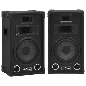 Altavoces pasivos escenario profesional hifi 2 uds 800 W negro de vidaXL, Altavoces - Ref: Foro24-70101, Precio: 146,56 €, De...
