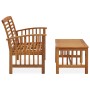 Juego de muebles de jardín 2 piezas madera maciza de acacia de vidaXL, Conjuntos de jardín - Ref: Foro24-310262, Precio: 190,...